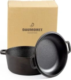 Daumonet Ducasse Gietijzeren Double Use Braadpan - Combi Sudderpan Zwart - 2-in-1 Bak- En Braadpan - PFAS & PFOA Vrij - Rond - Ø 26 Cm - 4,4 Liter - Emaille - Alle Warmtebronnen - Elektrisch - Gas - Halogeen - Inductie - Keramisch 19 Daumonet Ducasse Gietijzeren Double Use Braadpan - Combi Sudderpan Zwart - 2-in-1 Bak- En Braadpan - PFAS & PFOA Vrij - Rond - Ø 26 Cm - 4,4 Liter - Emaille - Alle Warmtebronnen - Elektrisch - Gas - Halogeen - Inductie - Keramisch -Keuken Benodigdheden Winkel 1053x1200 1