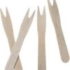 Merkloos 50x Houten Wegwerp Snack Vorkjes/ Patat Vorkjes 8.5 Cm - Duurzaam - Milieuvriendelijke/milieubewuste Keuze -Keuken Benodigdheden Winkel 1062x1200