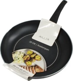 Miller Hapjespan Inductie 28cm - Alle Warmtebronnen - Anti Aanbaklaag -Keuken Benodigdheden Winkel 1093x1200 1