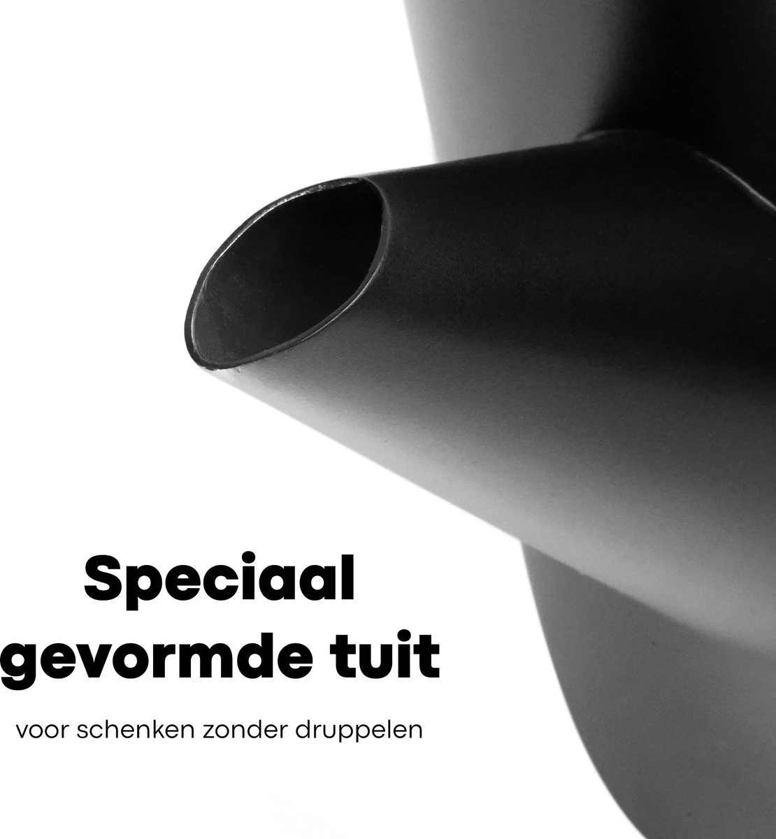 Vatten® - Premium RVS Theepot - Incl. RVS Theefilter - 1L - Zwart - Dubbelwandig 5 Vatten® - Premium RVS Theepot - Incl. RVS Theefilter - 1L - Zwart - Dubbelwandig - Afbeelding 4