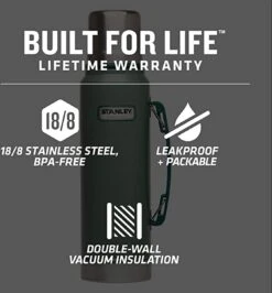 Stanley The Legendary Classic Bottle 1,00L - Thermosfles - Hammertone Green -Keuken Benodigdheden Winkel 1113x1200 3