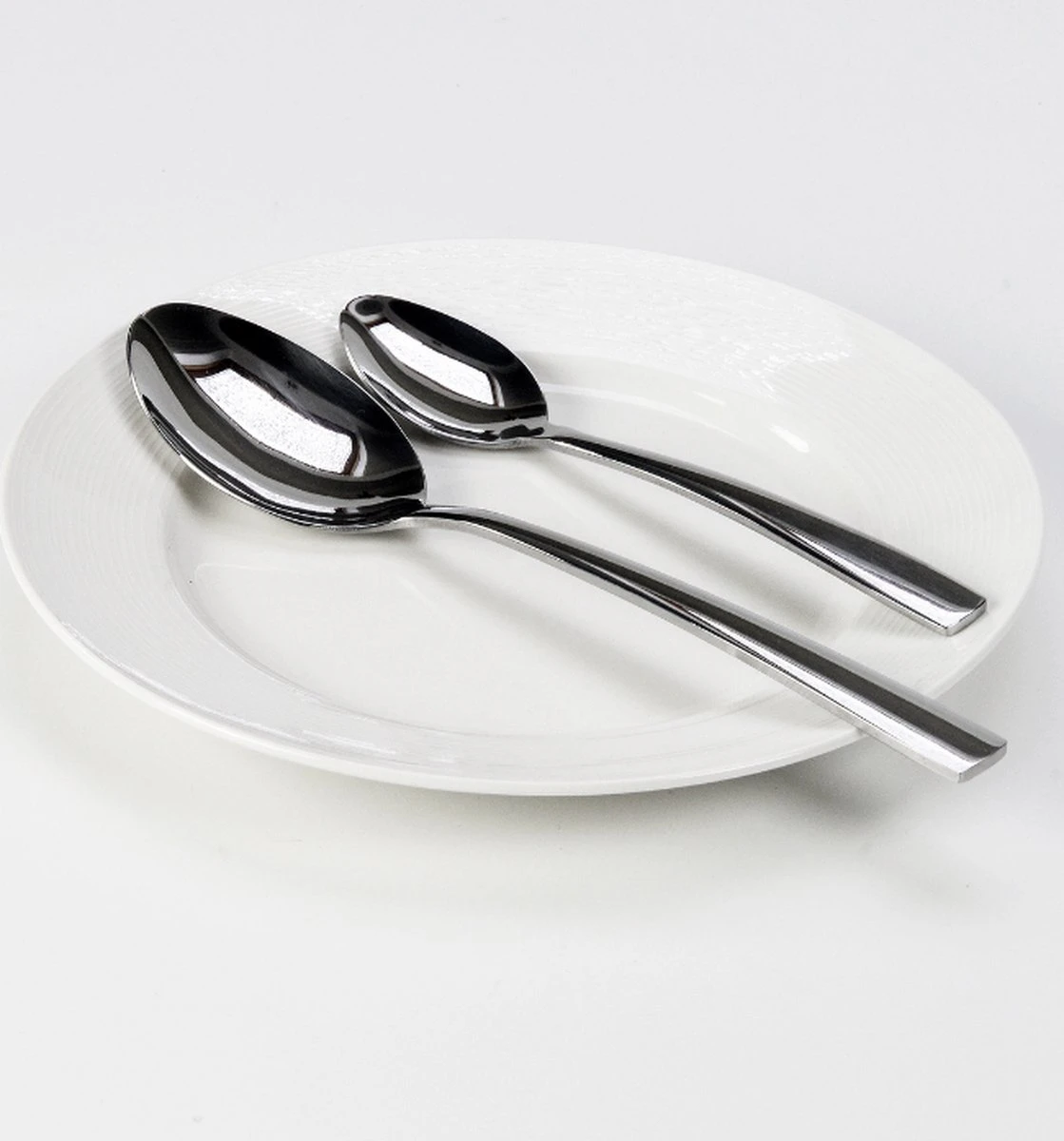 Merkloos Bestekset Luxe Square 24-delig | Premium Quality | 6 Personen 6 Merkloos Bestekset Luxe Square 24-delig | Premium Quality | 6 Personen - Afbeelding 4