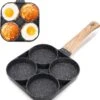Merkloos Pancake Pan - Omeletpan - Eierpan - Anti Aanbaklaag - PFAS Vrij - Pancake Maker - Geschikt Voor Alle Warmtebronnen - Inductie Pannen -Keuken Benodigdheden Winkel 1121x1200 2