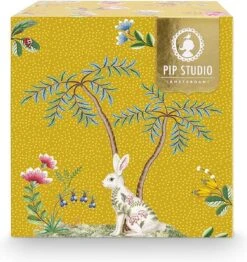 Pip Studio La Majorelle Yellow - Theeset - Porselein - Mok + Theezeef + Theetip - Porselein - 350ml - Geel Servies - Pasen - Konijn -Keuken Benodigdheden Winkel 1130x1200 5