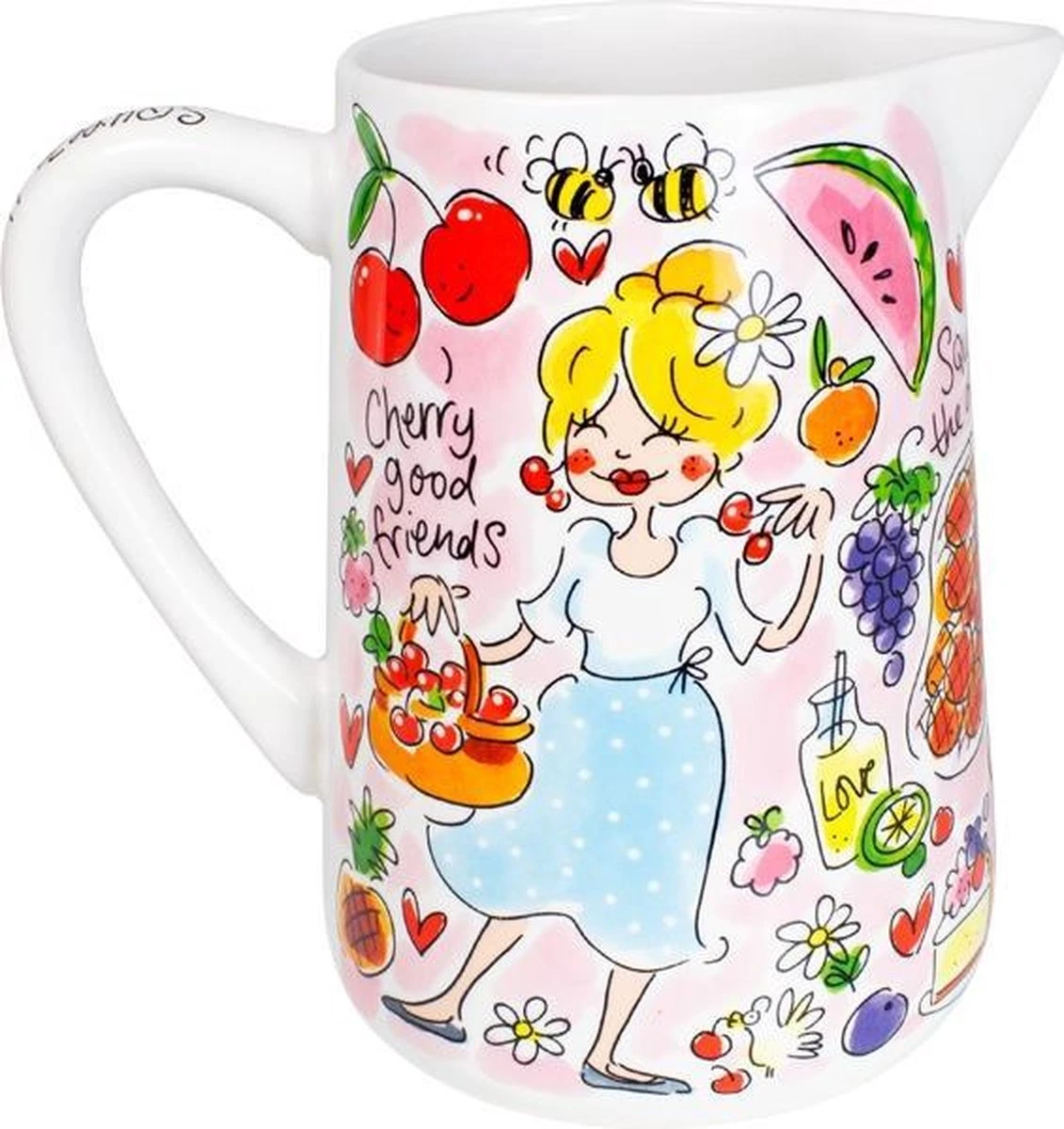 Blond Amsterdam Even Bijkletsen Fruit - Sapkan - 1 L - Ø 18 Cm 6 Blond Amsterdam Even Bijkletsen Fruit - Sapkan - 1 L - Ø 18 Cm - Afbeelding 4