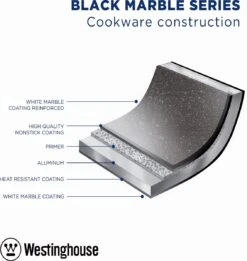 Westinghouse Wokpan Inductie - Ø 30 Cm - Zwart Marmer - Met Deksel 14 Westinghouse Wokpan Inductie - Ø 30 Cm - Zwart Marmer - Met Deksel -Keuken Benodigdheden Winkel 1134x1200 4