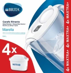 BRITA Waterfilterbundel Marella Cool White + 4 MAXTRA+ Filterpatronen -Keuken Benodigdheden Winkel 1156x1200 4