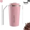 Thermosbeker - Koffiebeker To Go - Travel Mug - Dubbelwandig, RVS & Lekvrij - Thermosbeker Koffie - 380 ML – Roze 1 Thermosbeker - Koffiebeker To Go - Travel Mug - Dubbelwandig, RVS & Lekvrij - Thermosbeker Koffie - 380 ML – Roze -Keuken Benodigdheden Winkel 1169x1200 7