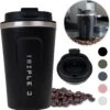 Triple J® Koffiebeker To Go - Thermosbeker - BPA & Lekvrij - 380ml - Zwart 2 Triple J® Koffiebeker To Go - Thermosbeker - BPA & Lekvrij - 380ml - Zwart -Keuken Benodigdheden Winkel 1188x1200 6
