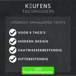Keufens Taco Houder - Set Van 2 - Tacohouder - Tortilla Houder - Taco Standaard - Taco Houder Ovenbestendig - Taco Houders - Wrap Houder 7 Keufens Taco Houder - Set Van 2 - Tacohouder - Tortilla Houder - Taco Standaard - Taco Houder Ovenbestendig - Taco Houders - Wrap Houder -Keuken Benodigdheden Winkel 1194x1200 8
