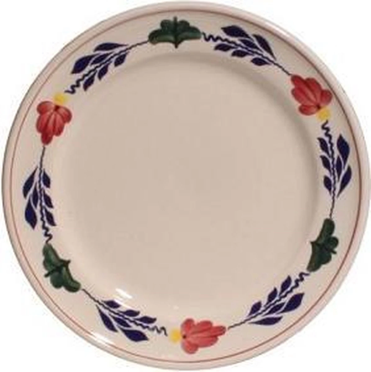 Boerenbont Basisservies Dinerbord - Ø 24 Cm - 6 Stuks 3 Boerenbont Basisservies Dinerbord - Ø 24 Cm - 6 Stuks