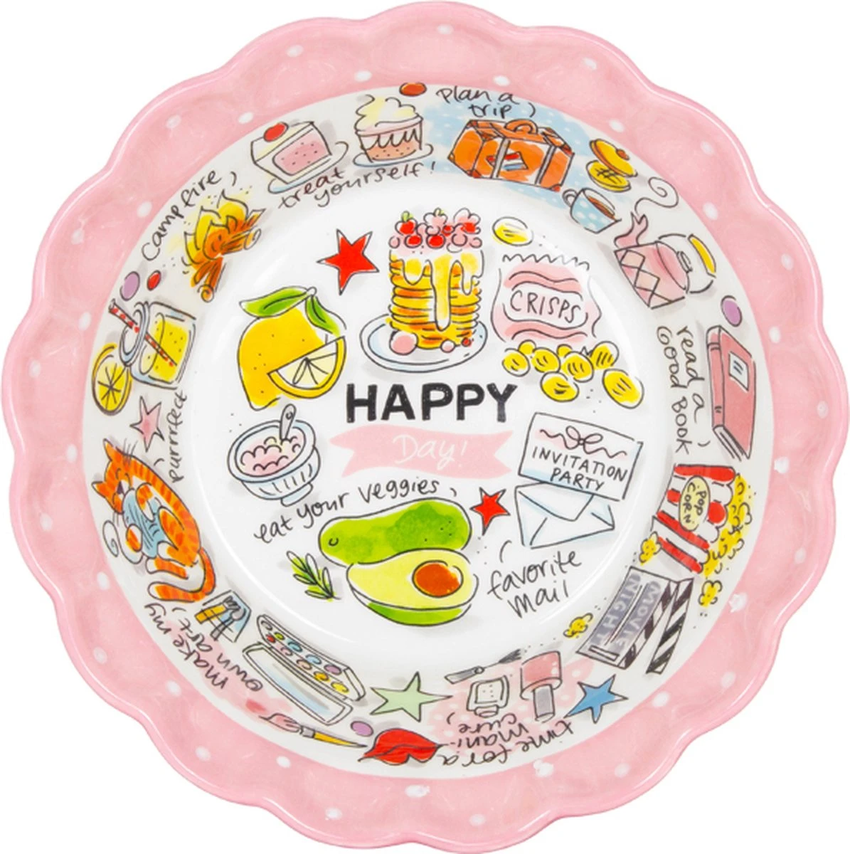 Blond Amsterdam, Happy - Serveerschaal 4 Blond Amsterdam, Happy - Serveerschaal - Afbeelding 2