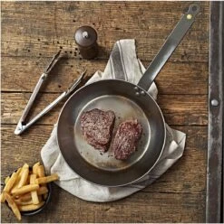 DeBuyer Mineral B Element Koekenpan - Zilver - Rond - Ø 24 Cm -Keuken Benodigdheden Winkel 1196x1200 7