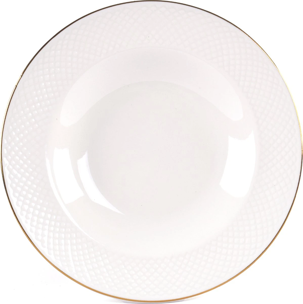 LeRijn® Serviesset Deventer 8 Persoons - 24 Delig - Licht Crème Wit Met Gouden Rand En Motief - Dinerborden - Soepborden - Dessertborden - Borden Servies - Bordenset 10 LeRijn® Serviesset Deventer 8 Persoons - 24 Delig - Licht Crème Wit Met Gouden Rand En Motief - Dinerborden - Soepborden - Dessertborden - Borden Servies - Bordenset - Afbeelding 8