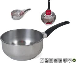 Gerimport Steelpan 27 X 15 X 11 Cm Rvs Zilver 5 Gerimport Steelpan 27 X 15 X 11 Cm Rvs Zilver -Keuken Benodigdheden Winkel 1200x1002 4