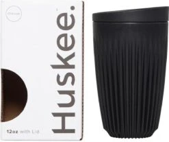 HuskeeCup & Deksel - Koffiebeker - Large - 12oz/36cl - Charcoal -Keuken Benodigdheden Winkel 1200x1007 5