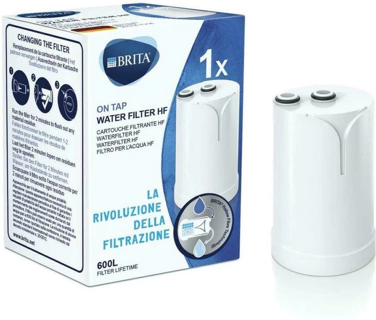 Brita Op Kraan Waterfilterpatroon HF 9 Brita Op Kraan Waterfilterpatroon HF - Afbeelding 7