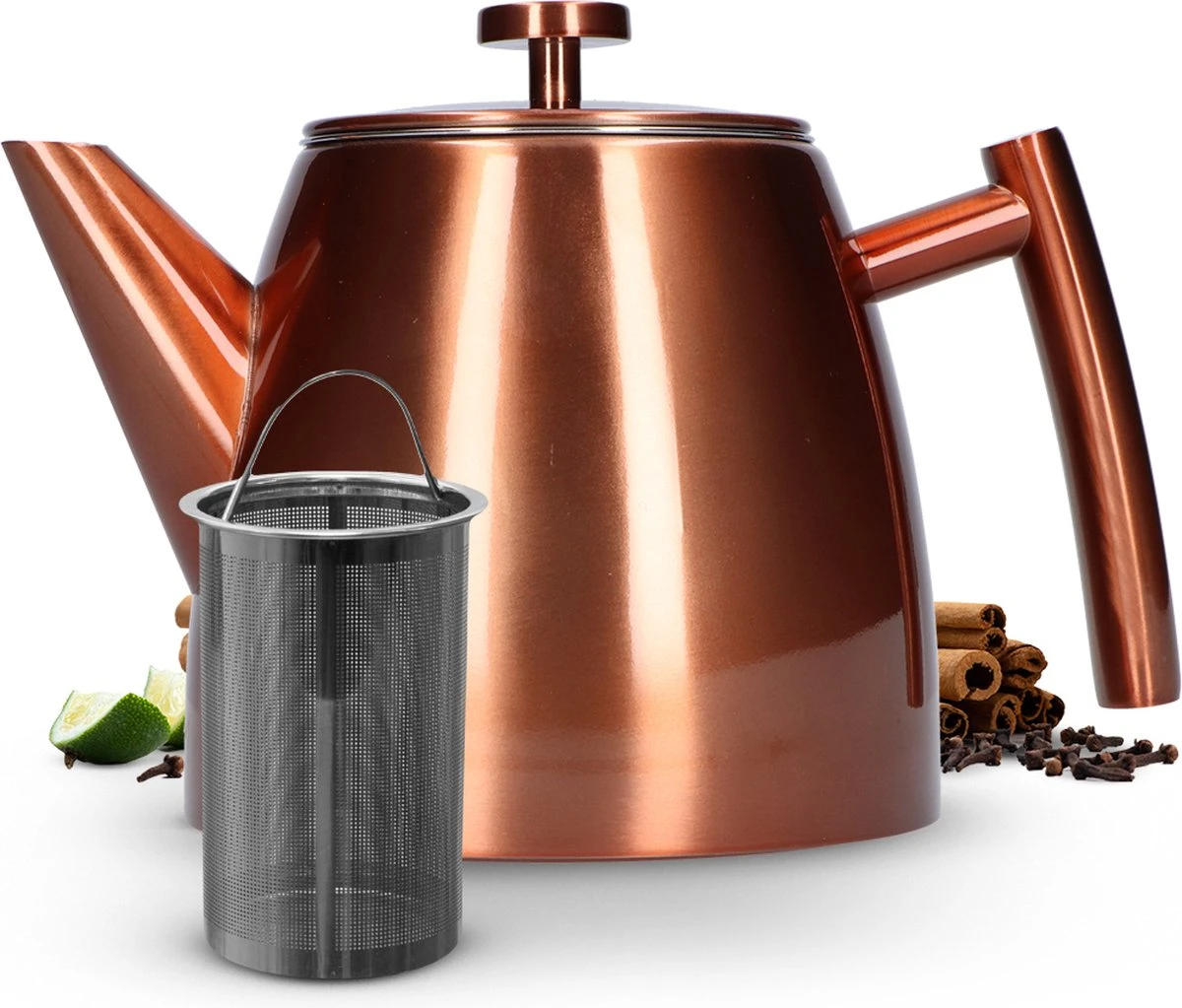 Vaja® Theepot Juliette Rosé Dubbelwandig 16 Vaja® Theepot Juliette Rosé Dubbelwandig - Afbeelding 14