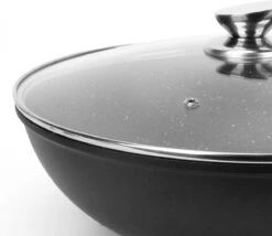 Swiss Pro+ - Marmeren Wokpan - Ø 32 Cm - Geschikt Voor Alle Warmtebronnen -Keuken Benodigdheden Winkel 1200x1038 1