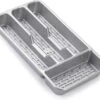 Bestekbak/bestekhouders 4-vaks Grijs - 33 X 18 X 4 Cm - Keuken Opberg Accessoires 1 Bestekbak/bestekhouders 4-vaks Grijs - 33 X 18 X 4 Cm - Keuken Opberg Accessoires -Keuken Benodigdheden Winkel 1200x1042