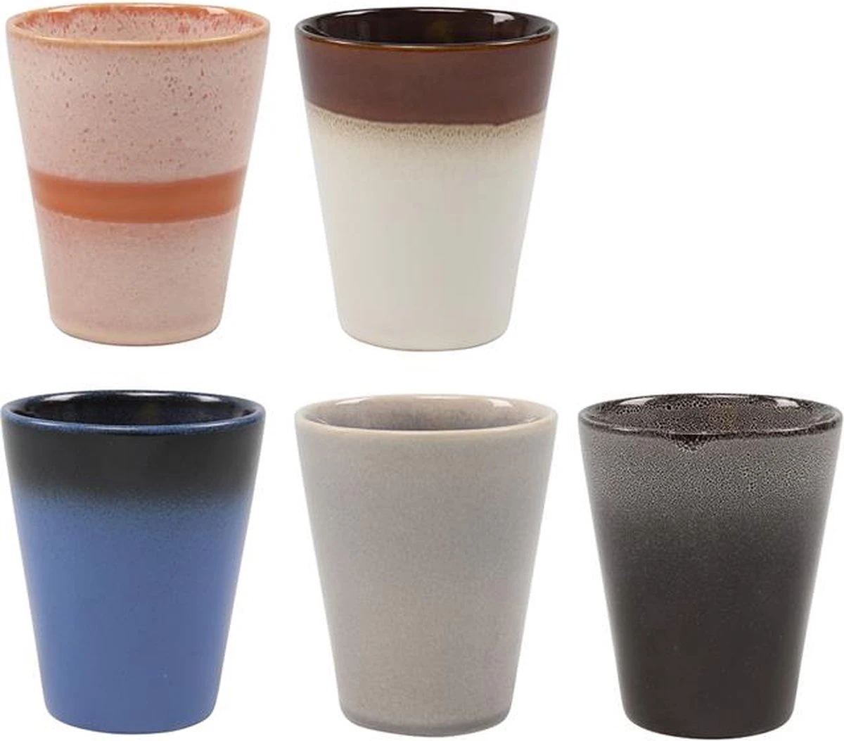 Studio Tavola Bekers Earth 310 Ml - 6 Stuks 5 Studio Tavola Bekers Earth 310 Ml - 6 Stuks - Afbeelding 3