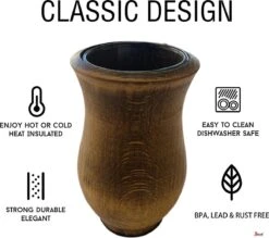 Borvat® | Houten Mate Gourd Cup, Yerba Mate Kalebas, Mate, Bombilla, Yerba Mate Cup 8 Borvat® | Houten Mate Gourd Cup, Yerba Mate Kalebas, Mate, Bombilla, Yerba Mate Cup -Keuken Benodigdheden Winkel 1200x1062 1