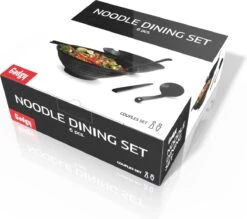 Gadgy Noodle Kom Set - 2 Kommen, 2 Paar Eetstokjes En 2 Lepels - Noodle Bowl - Japans Servies -Keuken Benodigdheden Winkel 1200x1064 5