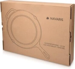 Navaris Gietijzeren Koekenpan - Braadpan Van Gietijzer - Ronde Skillet - Geschikt Voor Alle Warmtebronnen - Ø 25 Cm - Ovenbestendig Tot 260?graden 13 Navaris Gietijzeren Koekenpan - Braadpan Van Gietijzer - Ronde Skillet - Geschikt Voor Alle Warmtebronnen - Ø 25 Cm - Ovenbestendig Tot 260?graden -Keuken Benodigdheden Winkel 1200x1109 2
