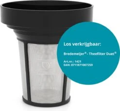 Bredemeijer - Theepot Bella Ronde 1,2L Zwart Beslag - Dubbelwandig -Keuken Benodigdheden Winkel 1200x1111 13