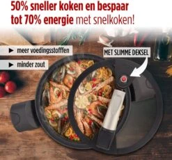 Rosmarino - Snelkookpan Met Glazen Deksel - Zwart - Ø24cm - 5 Liter - 100% PFAS & PFOA Vrij - Aluminium - Pressure Cooker - Non-stick Minerale Coating - Ergonomische Handgrepen - Geschikt Voor Alle Warmtebronnen 20 Rosmarino - Snelkookpan Met Glazen Deksel - Zwart - Ø24cm - 5 Liter - 100% PFAS & PFOA Vrij - Aluminium - Pressure Cooker - Non-stick Minerale Coating - Ergonomische Handgrepen - Geschikt Voor Alle Warmtebronnen -Keuken Benodigdheden Winkel 1200x1115 2