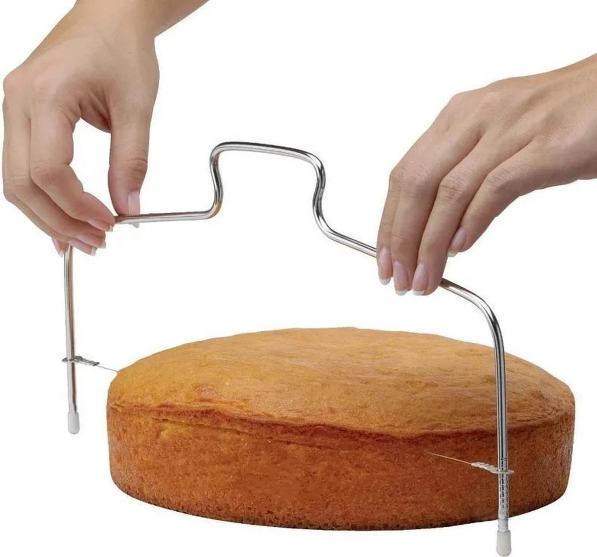 LOUZIR Professionele Taartsnijder - RVS - Taart Zaag - Cake Snijder 2 LOUZIR Professionele Taartsnijder - RVS - Taart Zaag - Cake Snijder