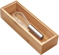 IDesign Bamboe Bakjes Voor Lade Stapelbaar D (15,5 X 30,5 X 5 Cm) - 45 - Stapelbaar & Decoratief -Keuken Benodigdheden Winkel 1200x1133