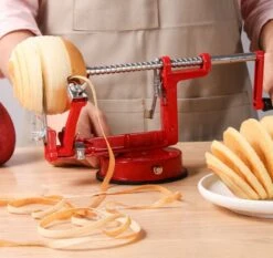 3-In-1 Appelmachine Rood - Appelboor, Appelschiller En Appelsnijder - Fruitsnijder - Groentesnijder - Klokhuis Verwijderaar - Fruitmachine - Keukenapparaat 13 3-In-1 Appelmachine Rood - Appelboor, Appelschiller En Appelsnijder - Fruitsnijder - Groentesnijder - Klokhuis Verwijderaar - Fruitmachine - Keukenapparaat -Keuken Benodigdheden Winkel 1200x1134 1