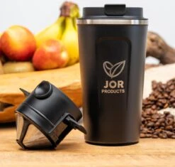JOR Products® Thermobeker - Koffiezetapparaat - Koffiebonen - Thee - Koffiemachine - Thermoskan - Espressomachine - Reizen - Camping - Koffiefilterhouder -Keuken Benodigdheden Winkel 1200x1143 11