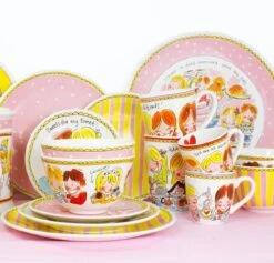 Blond Amsterdam Bord 22 Cm Girls - Even Bijkletsen -Keuken Benodigdheden Winkel 1200x1151 8