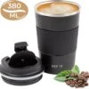 SIP !T® Premium RVS Koffiebeker To Go Thermosbeker – 380 ML – Herbruikbare Koffie & Theebeker – Lekvrij – Zwart - Valentijn -Keuken Benodigdheden Winkel 1200x1155 20