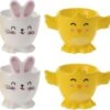 Merkloos 4x Witte Paashaas En Gele Kuiken Eierdopjes 7 Cm - Paasdecoratie/Paasontbijt -Keuken Benodigdheden Winkel 1200x1155 23