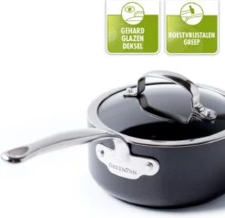 GreenPan Barcelona Infinity Pro Wokpan 28cm - Zwart - Inductie - PFAS-vrij -Keuken Benodigdheden Winkel 1200x1162 1