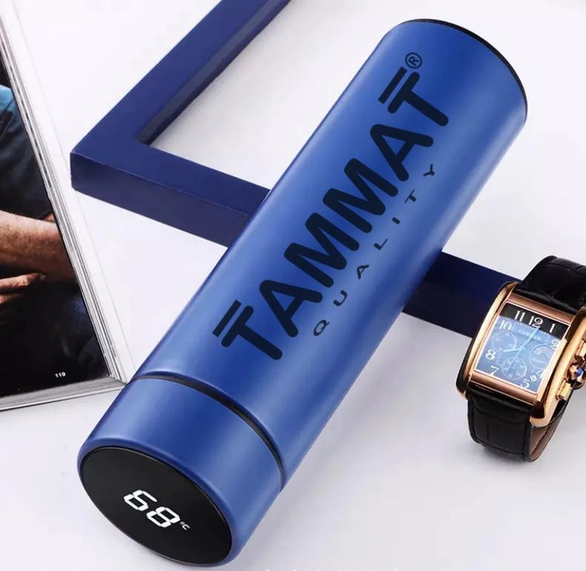 Slimme Thermosfles Met LCD Temperatuur Display - Curver Isolatiefles 0,5 Liter - Dubbelwandige Thermosfles - Thermosbeker - Isoleerfles - Thermoskan - Travel Mug - Bidon Drinkfles - Koffiebeker - Drinkflessen - RVS - Smart Thermos - Bidon - Metaal 4 Slimme Thermosfles Met LCD Temperatuur Display - Curver Isolatiefles 0,5 Liter - Dubbelwandige Thermosfles - Thermosbeker - Isoleerfles - Thermoskan - Travel Mug - Bidon Drinkfles - Koffiebeker - Drinkflessen - RVS - Smart Thermos - Bidon - Metaal - Afbeelding 2