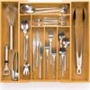 Budu Uitschuifbare Bamboe Bestekbak #45 (45 Cm Diep) - Bestekcassette Hout - Besteklade - 45 X 30,6 - 50 Cm - 6/8 Vakken -Keuken Benodigdheden Winkel 1200x1172 3