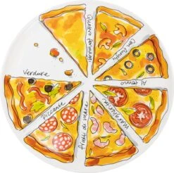 Bestsellers 7 Blond Amsterdam, Specials Pizza Bord Slices, 31CM