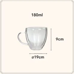 OTIX Dubbelwandige Koffieglazen - Koffiekopjes - 180 Ml - Set Van 4 - Transparant - Latte Macchiato Glazen 17 OTIX Dubbelwandige Koffieglazen - Koffiekopjes - 180 Ml - Set Van 4 - Transparant - Latte Macchiato Glazen -Keuken Benodigdheden Winkel 1200x1195 25