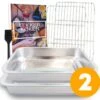 YUGN COMBI Set Braadslede Ovenschaal Combi Braadslee Oven Set - 2x Braadslede Met Rooster Voor Ovengerechten - 36x27x7CM En 40x30x7CM En Inclusief Bakkwast - Cadeau- Cadeautip 2 YUGN COMBI Set Braadslede Ovenschaal Combi Braadslee Oven Set - 2x Braadslede Met Rooster Voor Ovengerechten - 36x27x7CM En 40x30x7CM En Inclusief Bakkwast - Cadeau- Cadeautip -Keuken Benodigdheden Winkel 1200x1196 16