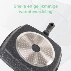 Coninx Grillpan 28CM - Steakpan - Afneembare Handgreep - PFAS-vrij - Grijs 16 Coninx Grillpan 28CM - Steakpan - Afneembare Handgreep - PFAS-vrij - Grijs -Keuken Benodigdheden Winkel 1200x1199 17