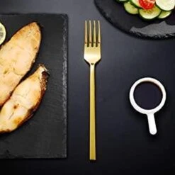 Cadeau 30-delige Gouden Zilverwerk Set Bestekset, Velaze 18/10 Roestvrijstalen Gebruiksvoorwerpen Service Voor 6 Personen Inclusief Dinerlepel, Diner Vork, Diner Mes, Dessertvork En Theelepel, Spiegel Gepolijst Ontwerp -Keuken Benodigdheden Winkel 1200x1200 117