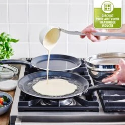 GreenPan Essentials Pannenkoekenpan 24cm - Zwart - Inductie - PFAS-vrij -Keuken Benodigdheden Winkel 1200x1200 1177