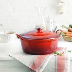 Le Creuset Braadpan Faitout Tradition Kersenrood - ø 24 Cm / 3 Liter 13 Le Creuset Braadpan Faitout Tradition Kersenrood - ø 24 Cm / 3 Liter -Keuken Benodigdheden Winkel 1200x1200 1405