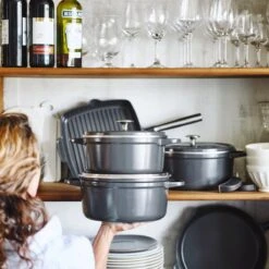 GreenPan Featherweights Braadpan 22cm - Zwart - Inductie - PFAS-vrij 14 GreenPan Featherweights Braadpan 22cm - Zwart - Inductie - PFAS-vrij -Keuken Benodigdheden Winkel 1200x1200 1453