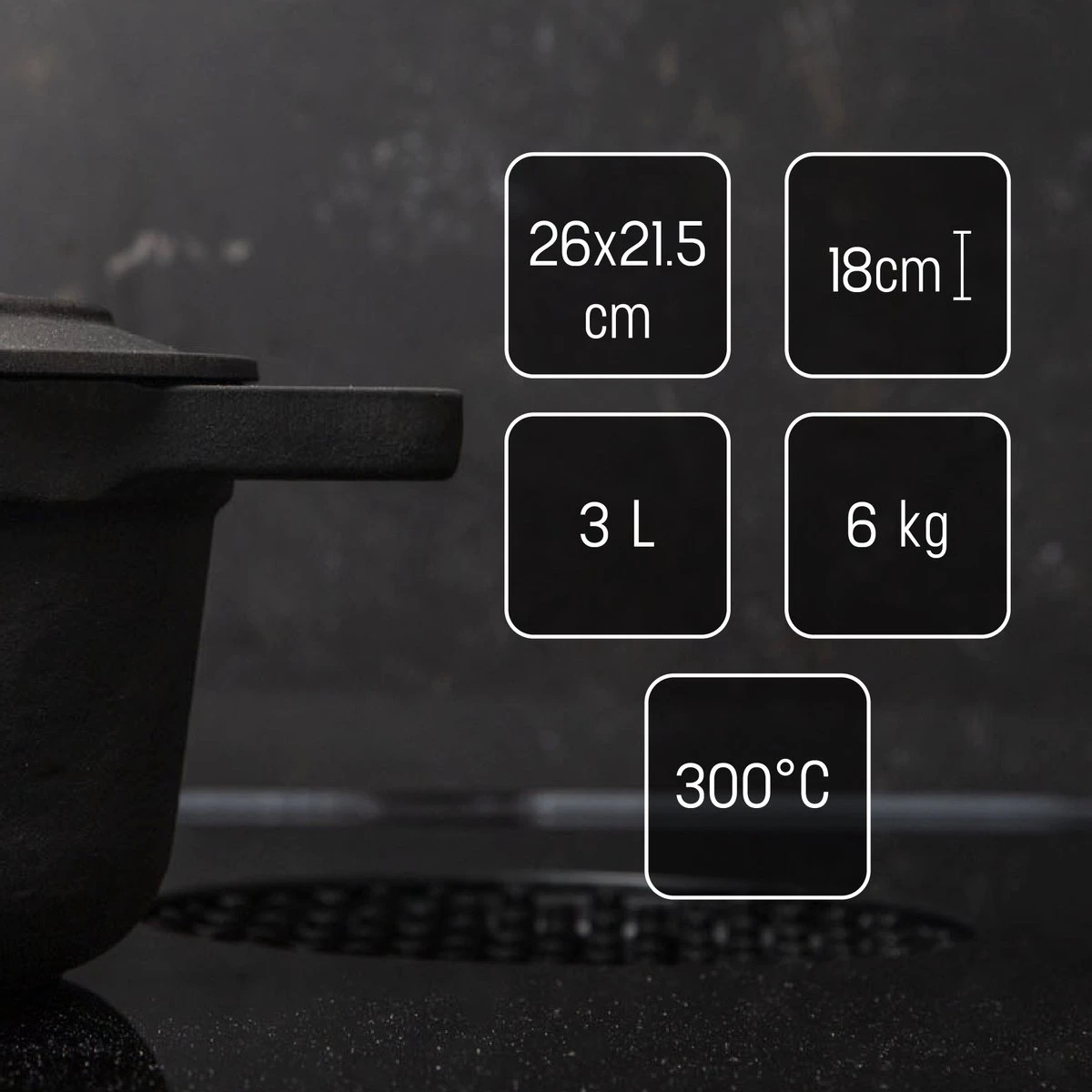 Gietijzeren Braadpan - Sudderpan Zwart Van Daumonet - Ovaal - Ø 29 Cm - 3 Liter - 100% PFAS & PFOA Vrij - Emaille - Geschikt Voor Alle Warmtebronnen - Elektrisch - Gas - Halogeen - Inductie - Keramisch - Vaatwasserbestendig 9 Gietijzeren Braadpan - Sudderpan Zwart Van Daumonet - Ovaal - Ø 29 Cm - 3 Liter - 100% PFAS & PFOA Vrij - Emaille - Geschikt Voor Alle Warmtebronnen - Elektrisch - Gas - Halogeen - Inductie - Keramisch - Vaatwasserbestendig - Afbeelding 7