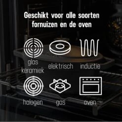 Gietijzeren Braadpan - Sudderpan Zwart Van Daumonet - Ovaal - Ø 29 Cm - 3 Liter - 100% PFAS & PFOA Vrij - Emaille - Geschikt Voor Alle Warmtebronnen - Elektrisch - Gas - Halogeen - Inductie - Keramisch - Vaatwasserbestendig 23 Gietijzeren Braadpan - Sudderpan Zwart Van Daumonet - Ovaal - Ø 29 Cm - 3 Liter - 100% PFAS & PFOA Vrij - Emaille - Geschikt Voor Alle Warmtebronnen - Elektrisch - Gas - Halogeen - Inductie - Keramisch - Vaatwasserbestendig -Keuken Benodigdheden Winkel 1200x1200 1471